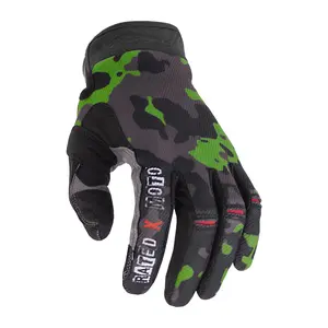 Pro X Green Camo Gloves