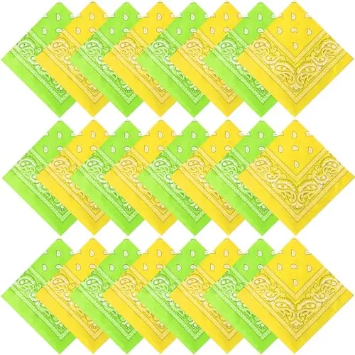 Fluorescent Green, Light Yellow