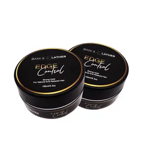 STRONG HOLD -THICK EDGES EDGE CONTROL - 2 JAR BUNDLE strong  edge braid gel pomade Hair Product Haircare