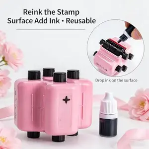Math Teacher's 4-in-1 Math Roller Stamp: A practice tool for addition, subtraction, and multiplication. Designed for children ages 5–9, this math stamp is suitable for use in the classroom and at home, making it the perfect math-themed gift for kids.