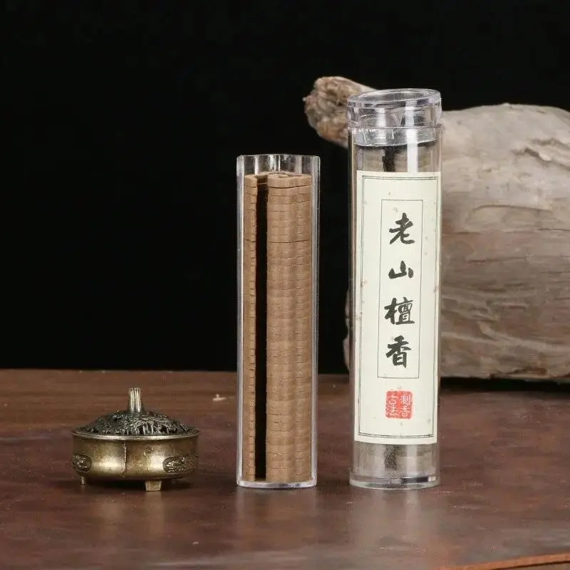 Each tube contains 42 natural material incense sticks: grape scent/sandalwood scent/plum blossom scent/agarwood scent.Comes with a free incense burner.Burns for about 30 minutes, suitable for indoor use, and has a long-lasting plum blossom fragrance