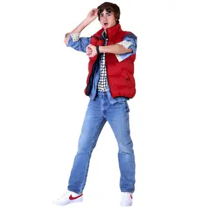 Men's Plus Size Back to the Future Marty McFly Costume