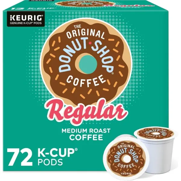 Regular Keurig Single-Serve K-Cup Pods, Medium Roast Coffee, 72 Count