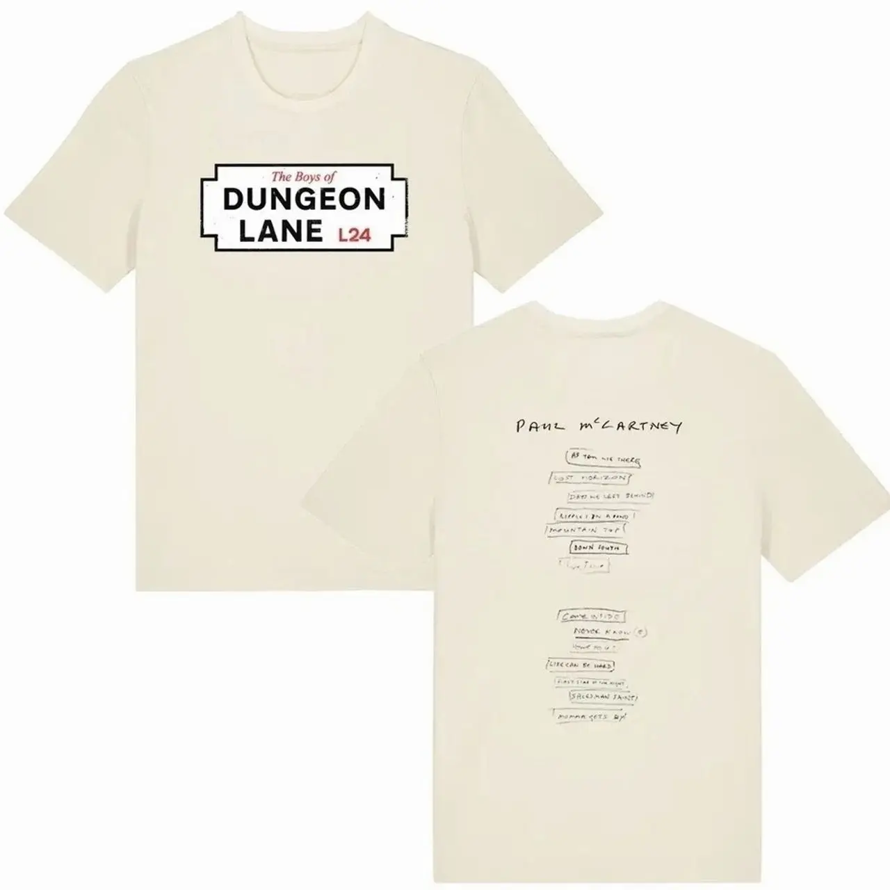 Vintage Unisex #Paul McCartney-26 The Boys of Dungeon Lane Tee ZEI