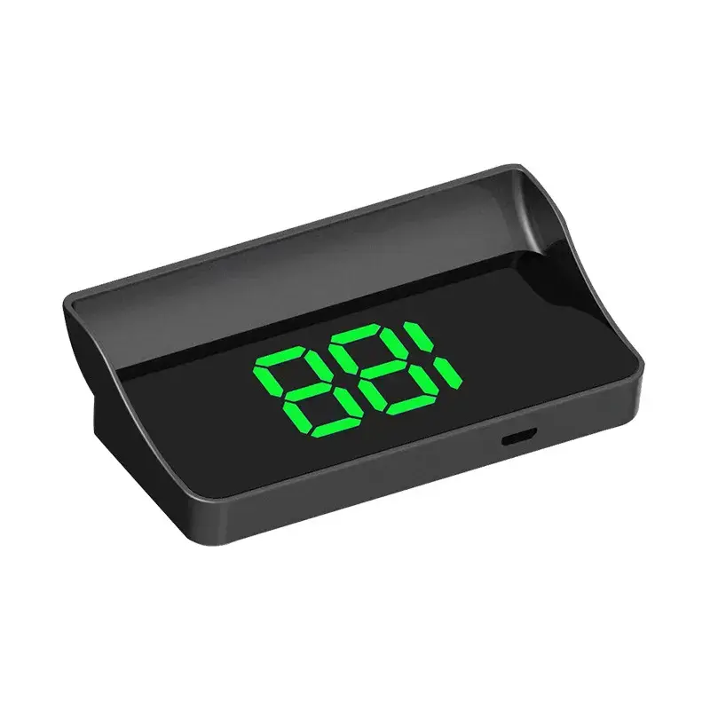 Car GPS Head-Up Display (HUD) - Built-in Anti-Glare Hood, Large MPH Digital Speedometer, Plug-and-Play, Universal for All Vehicles, Night Driving Accessory, Dad’s Top Car Gift