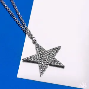 long star necklace