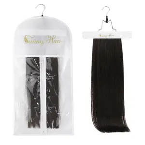 Sunny Hair Extensions Holder and Dust-Proof Storage Bag Hair Extensions Hairpieces Waterproof Portable Suit Organiser Hangable