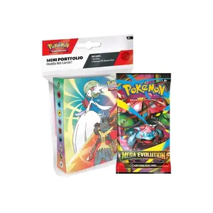 Pokemon TCG: Mega Evolution Mini Portfolio with booster pack