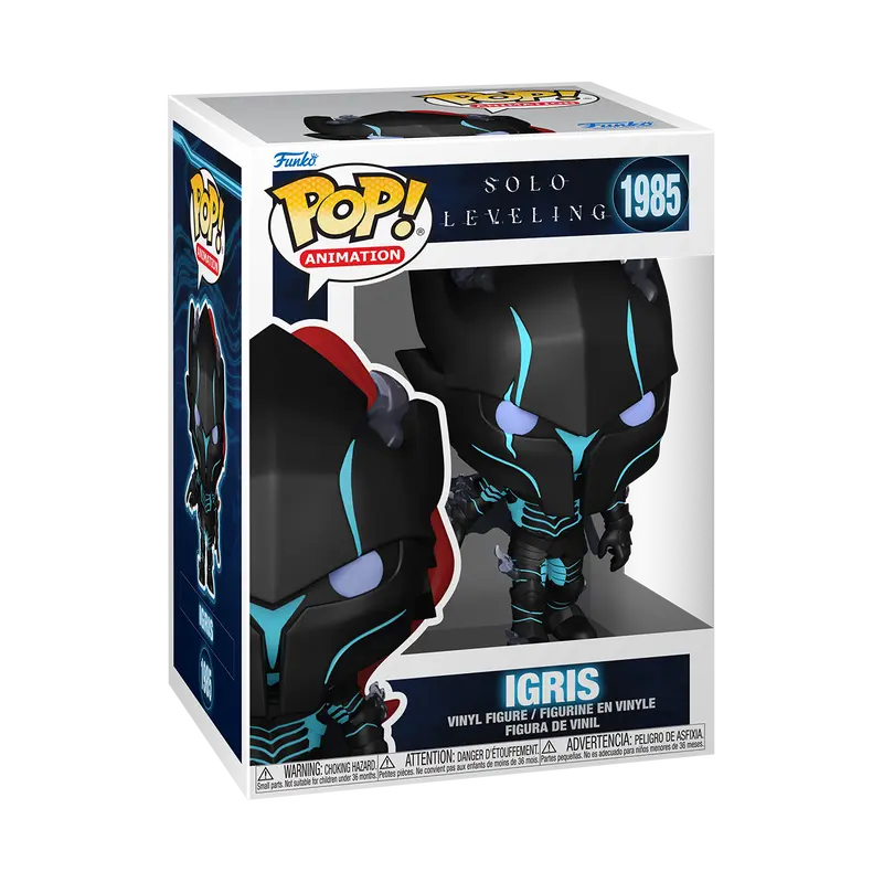 Funko POP Animation: Solo Leveling - Igris w/ vRare Pop Protector Included