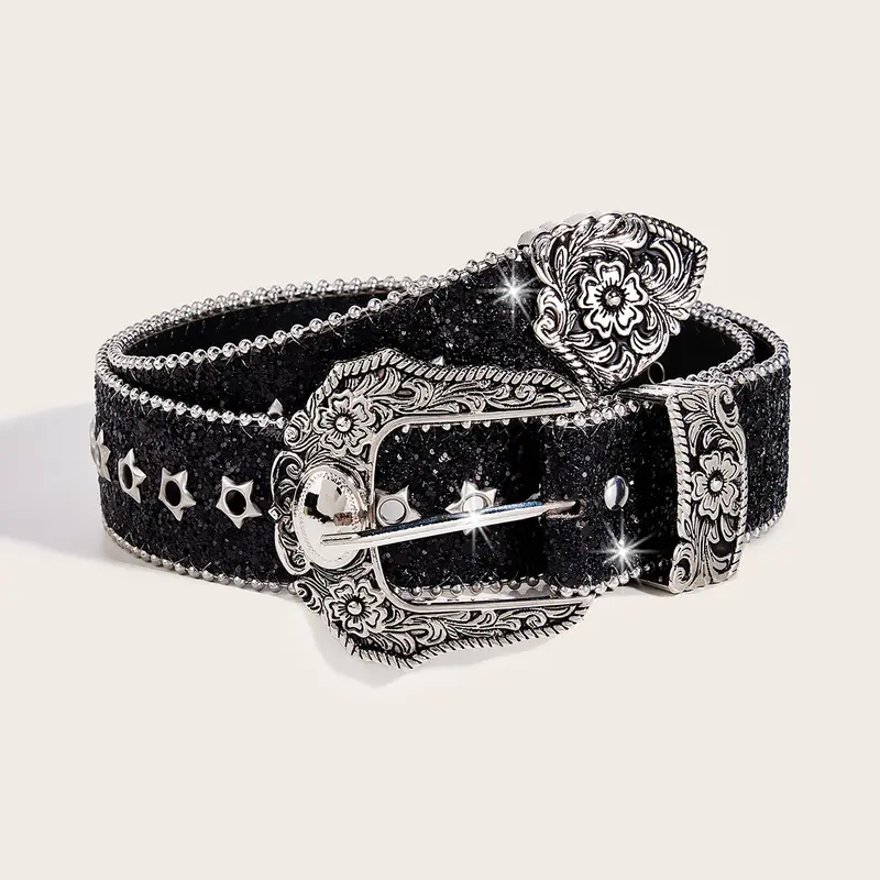 true religion rhinestone belt buckle - TikTok Shop display picture 3
