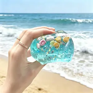 New 3D Stress Relief Toy, Ocean Series Decoration, Infinite Squeeze Magic Cube, Fun Gift for Christmas, Party, Birthday, School Awards