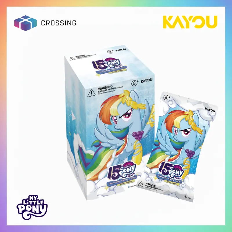 [SEALED] KAYOU My Little Pony Friendship Eternal Trading Cards - Moon Edition, English Series 2, Anniversary Boxes, 189 Types, Includes NYCC PR Card