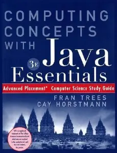 USED-(WCS) Computing Concepts w/Java Essentials: Advnced Placement Study Guide by Cay S. Horstmann (Paperback)