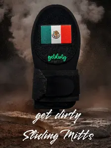 Get Dirty Baseball Sliding Mitts for Adults and Youth (Small/Large)