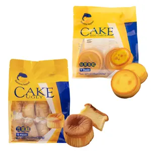 Egg Tarts Cake & Ugly Cake BUNDLE - 16 Pieces Snack Dessert Combo (400g+360g)