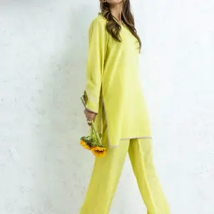 Pakistan panjabi women 2 peace dress by Asim Jofa