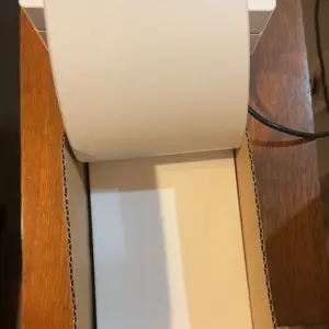 500 4x6 Fanfold Direct Thermal Shipping Labels for Zebra & Rollo Printers