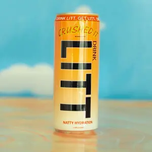 DRINK LITT CRUSHED IT - Pure & Real Electrolyte Hydration Drink - Naturally Loaded with Electrolytes - No Sugar Added - 12 PACK