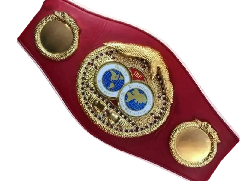 Men's Boxing Championship Belt - Adult Size, IBF, WBC, WBA, Men's Accessories, Fashion Clothes Accessory