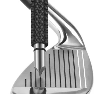 Golf Club Groove Sharpener, Reconditioning Tool for Putter and Iron Clubs, Best Backspin Generator, Suitable for U and V Slots, Golf Accessory