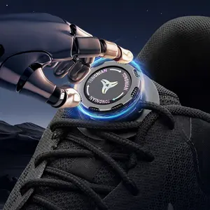 1 Pair 6 Piece Set Third Generation No-Tie Shoelace Lock, Quick Adjust Rotating Lock Mechanism, Lightweight Abs Non-Slip Design for Hiking, Work Out, Outdoor, Gym, Training, Running and Sports Shoes