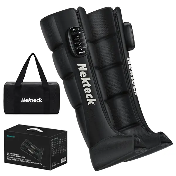 Cordless Leg Massager Recovery System (Single Leg Only), Air Compression Massage, 6 Modes 4 Intensities Full Leg Boots for Circulation and Pain Relief Comfort Daily,dorm essentials