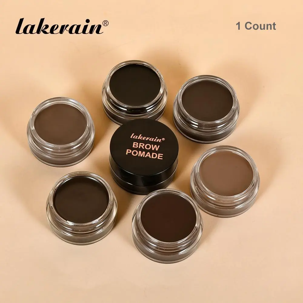 Long-Lasting Waterproof Eyebrow Pomade, Brow Paste, Brow Balm, Waterproof Eyebrow Cream, Flawless Natural Shape Definition, Intense Pigmentation, Smudge-Proof & Sweat-Resistant, Essential Brow Makeup Product, Eyebrow Enhancer, Cosmetic, Eyebrow Products