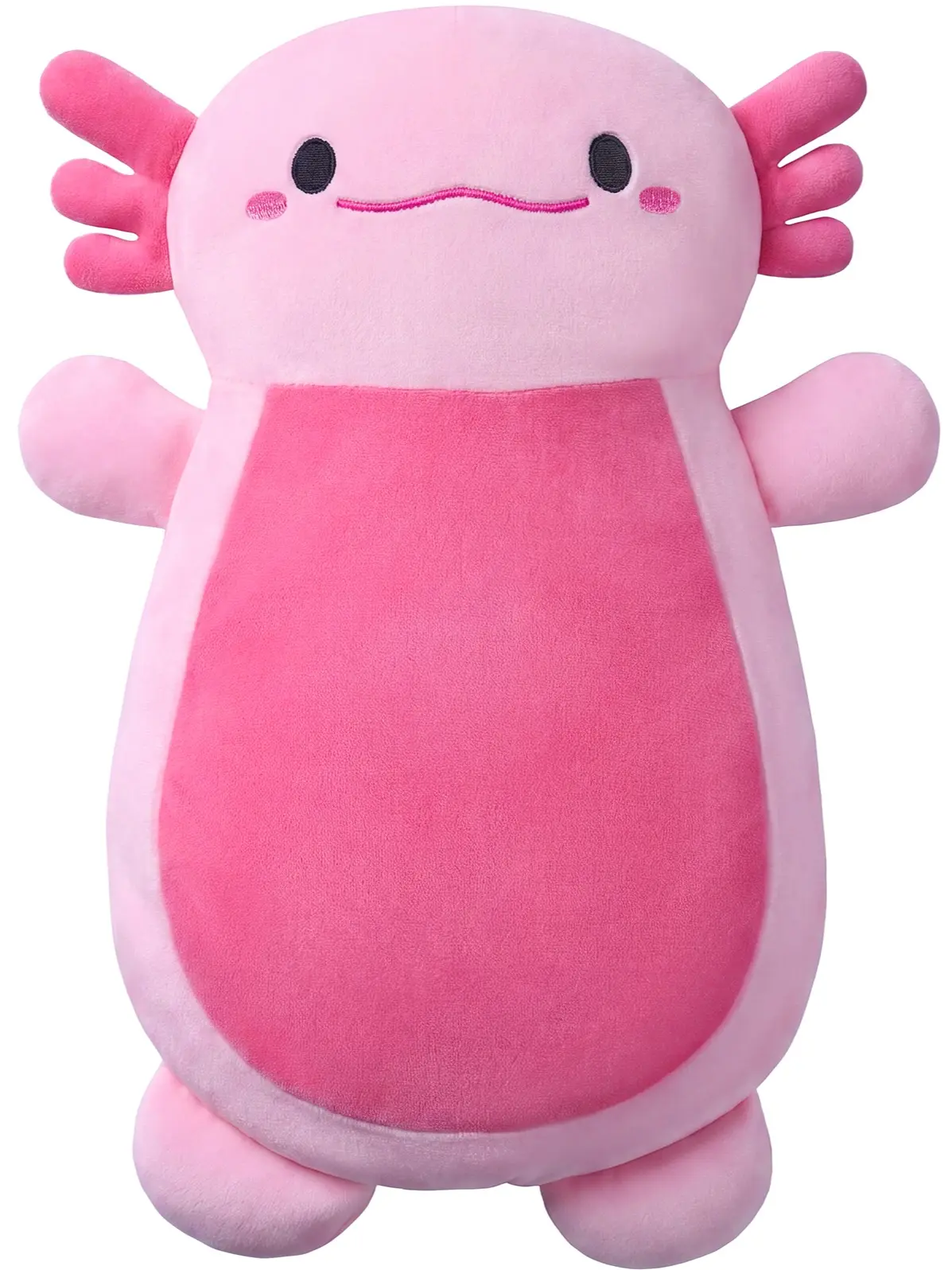 Plush Axolotl Stuffed Animal Heating Pad (13"x10", Lavender-Scented, Microwave-Safe) with Washable Cover, Hot-Cold Compress for Back Pain & Period Relief, Gift for Teen Girls (Birthdays, Valentine's Day)