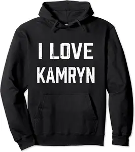 I Love Kamryn Family Son Daughter Boy Girl Baby Name Pullover Hoodie - Jacobjbt Shop 72B09DB3DZS3