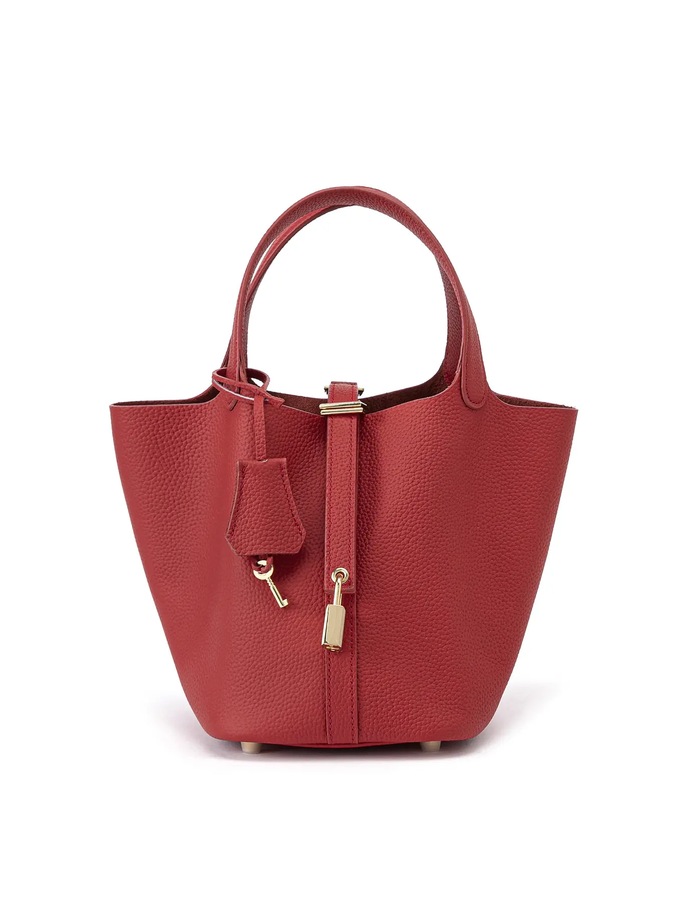 Large size, bright red