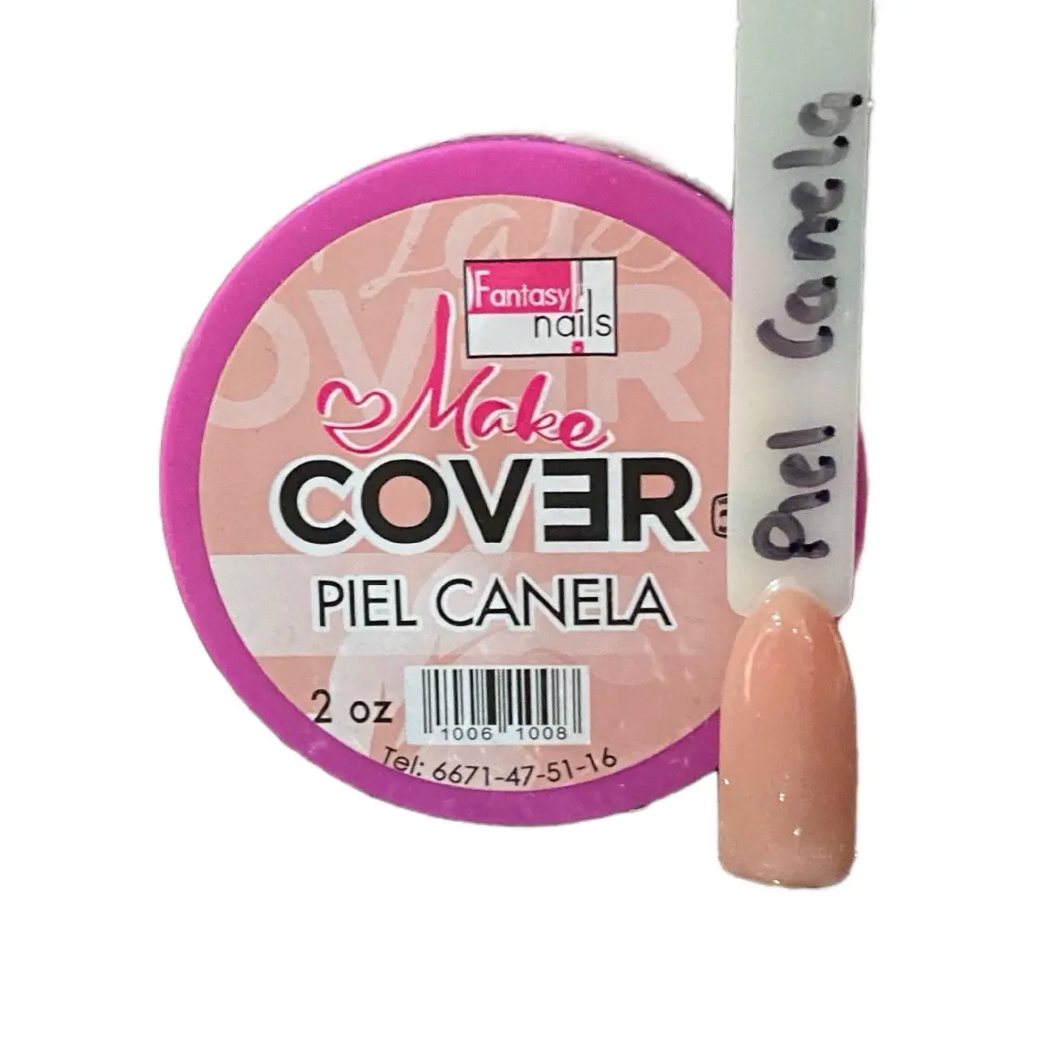 Fantasy nails piel canela cover acrylic powder  of 2oz