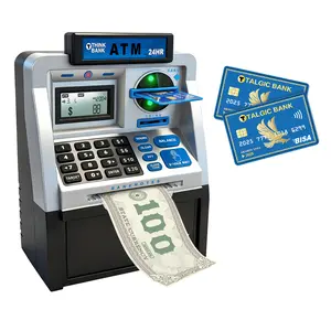 2026 New Electronic Password Kids' Piggy Bank Toy Box - Automatic Scroll Organizer, Back to School Home Supplies Gift for Kids