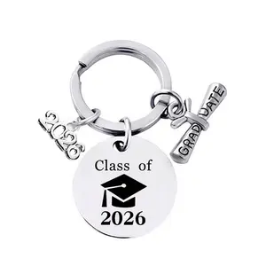 Class of 2026 Graduation Keychains Keyring Graduation Party Favors Gifts