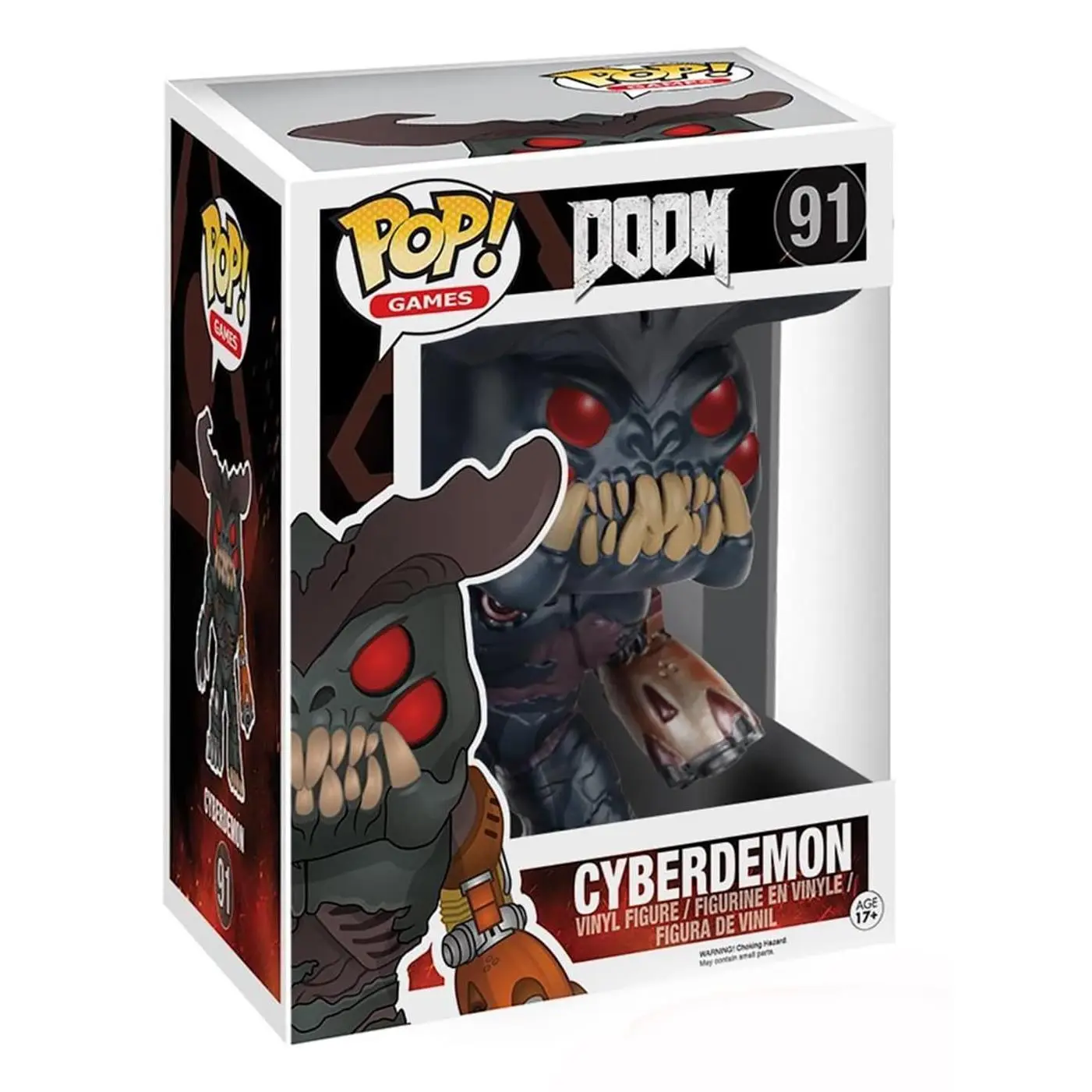 Doom POP 6" Vinyl Figure: Cyberdemon, Model Figure, Collectible Figurine