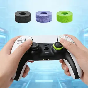 Precision Rings for PlayStation 4, PS5, Xbox One, XBX, Switch Pro & Scuf Controller (Black/Purple/Green) - Aim Assist Motion Control game controller accessory precision ring