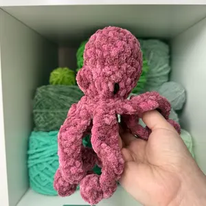 Medium Drift the Octopus Plushie | Hand-Made | Choose Your Color | Mystery Option Available!