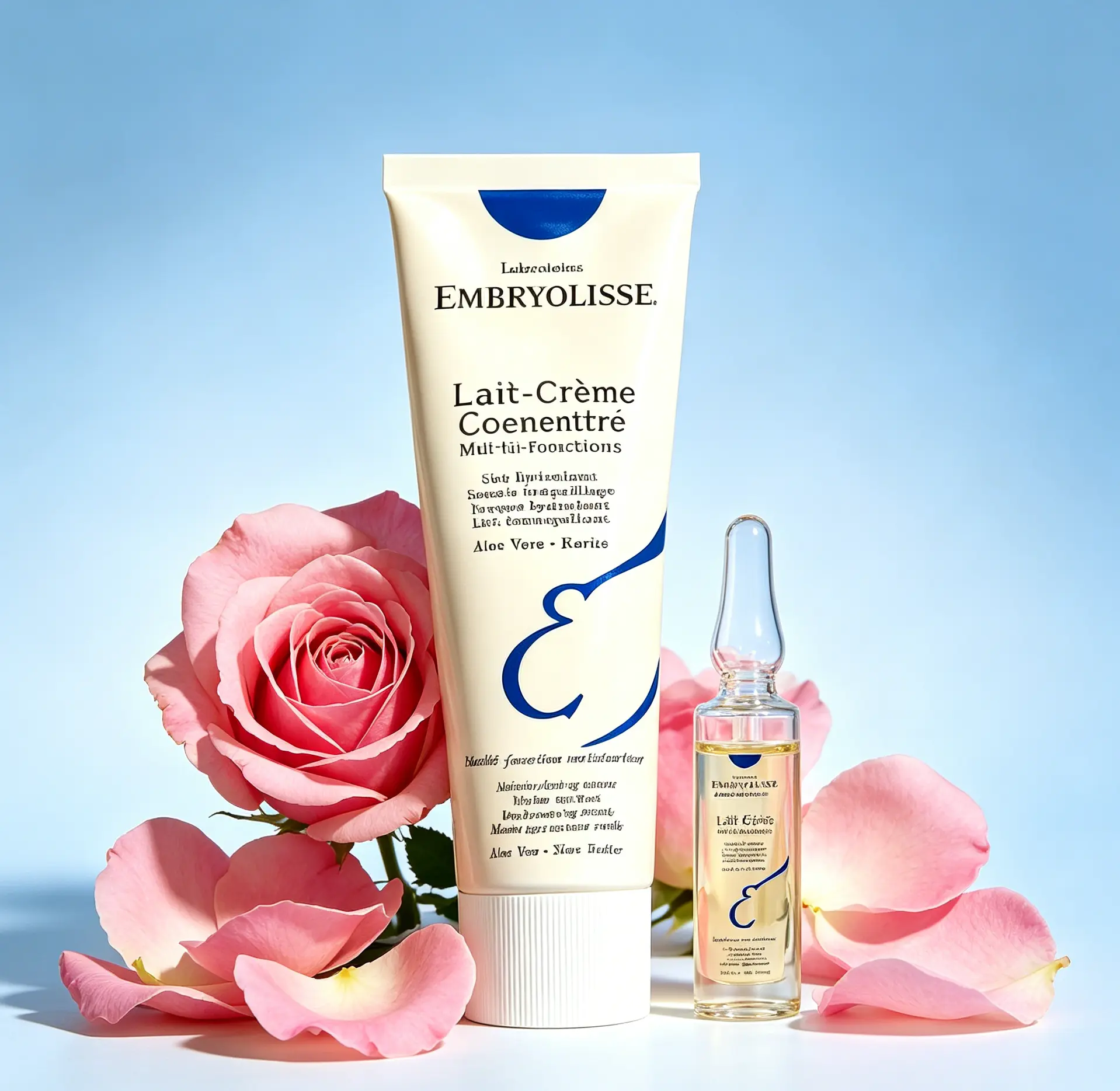 Embryolisse Lait-Crème Concentré 75ml Facial Moisturizer - Shea-Infused, Soy Protein Repair, Long-Lasting Hydrate, Daily Use for Dry Dull & All Skin Types