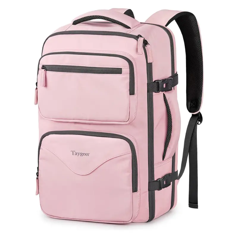 Taygeer 18 x 14 x 8 Inches Personal Item Bag, Travel Personal Item Bag with Water Bottle Pocket & Shoe Pouch, TSA Approved Under Seat Carry on Backpack Fits 15.6 inch Laptop for Women Airplanes,back to school,back to school shopping,travel essentials