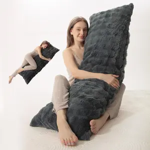 Solid Color Pillowcase, 1 Count Soft Comfortable Pillow Cover without Filler, Pillow Protector for Home Bedroom Dormitory Hotel Salon