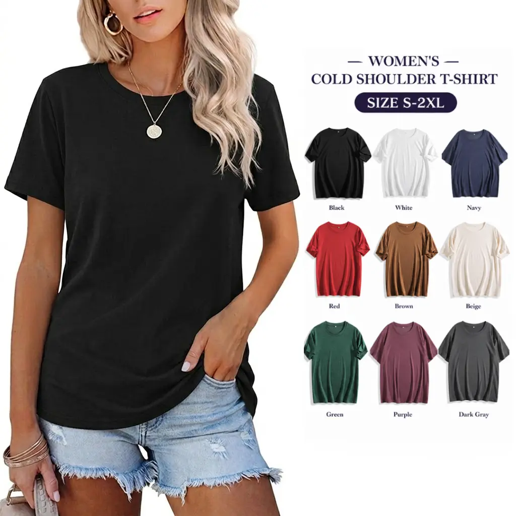 Unisex Essential Crew Neck T-Shirt, Short Sleeve, Casual, Soft Blended Fabric, Everyday Basic Tee, Minimalist Top Womenswear Style Streetwear Fits blessed
