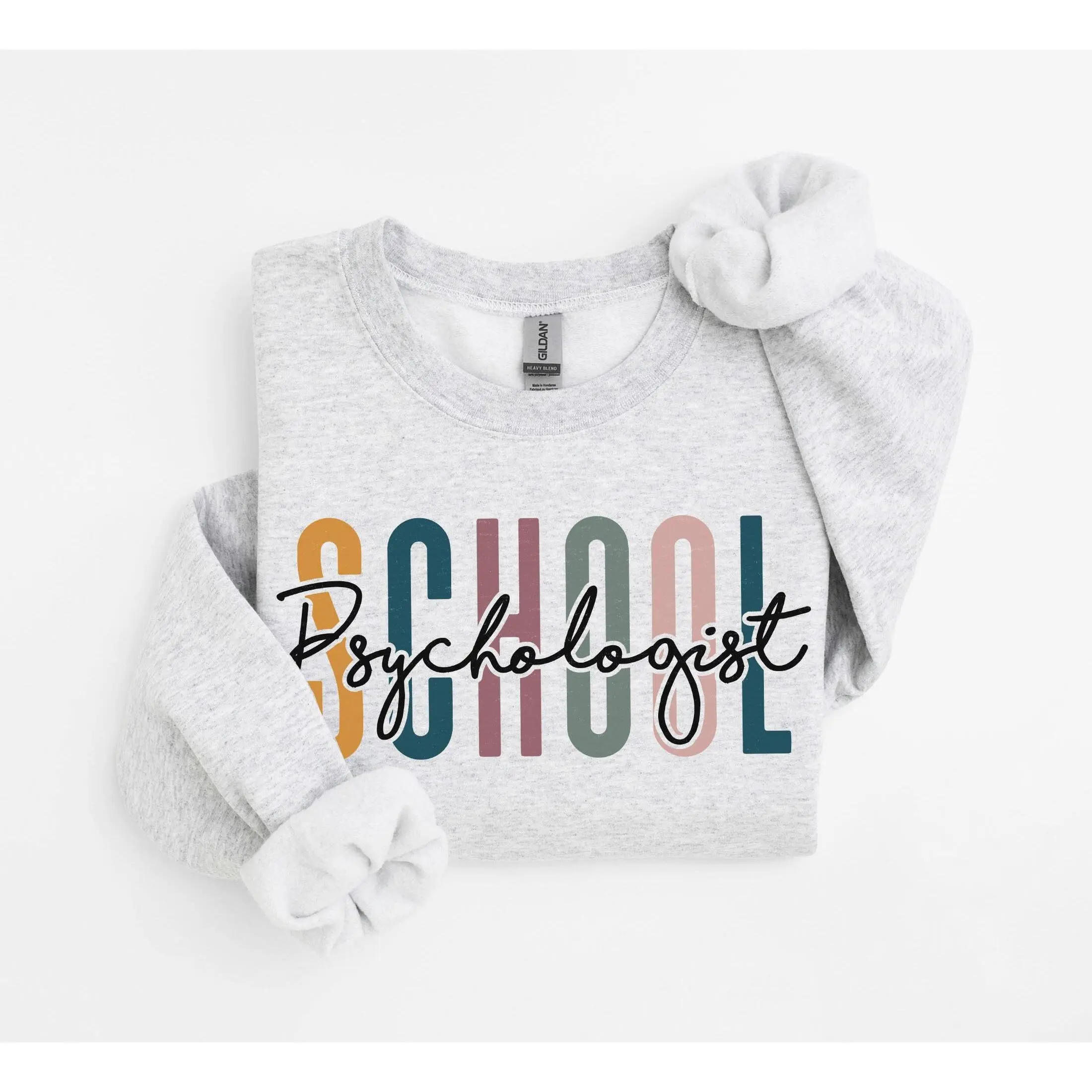 School Psychologist Short Sleeved T-SHIRT / Sweatshirt , Registered Psychologist, Gift For School Psych, Behavior Therapist, Unisex Tops