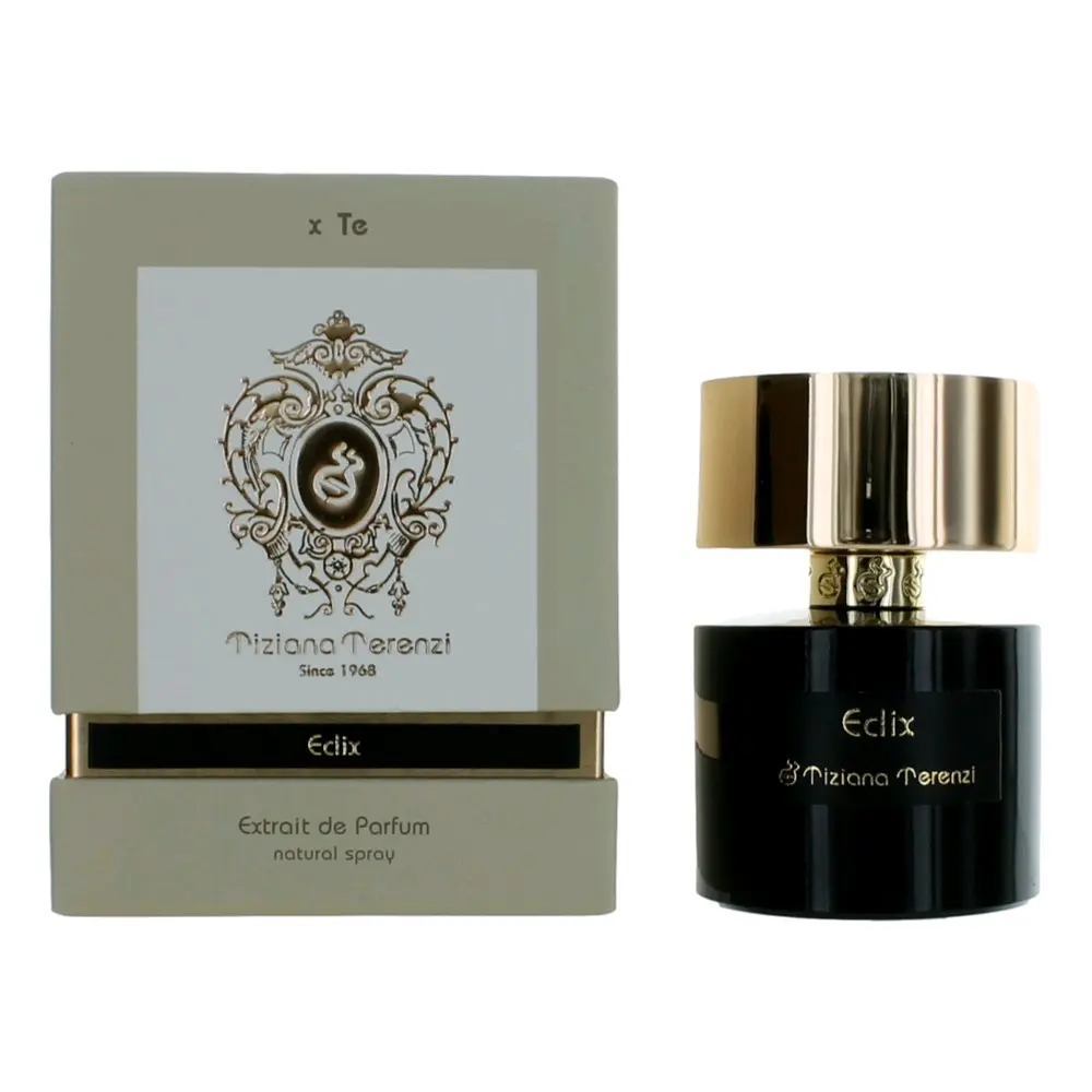 Eclix by Tiziana Terenzi Iris Bright Citrus Unisex Extrait De Parfum Bottle Spray - 3.4 fl oz, Boxed, with Iris Blend, Cedar, Vanilla, Wood, Musk & Lemon Notes