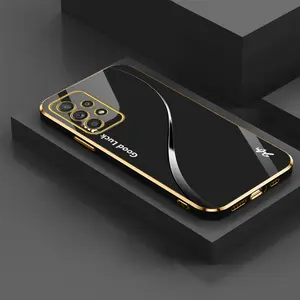 Suitable for [Galaxy A32 5g] Simple silk creative business high-end anti-drop electroplating silicone mobile phone case affordable anti-drop-888