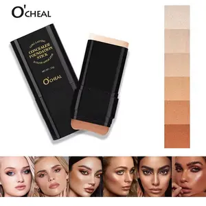 O'CHEAL Long-Lasting Concealer Foundation Stick - Buildable Coverage - Natural Finish - Perfect for All Skin Types Makeup Cosmetic Longwear Water Proof