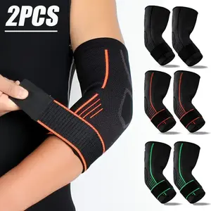 Sports Elbow Brace Compression Sleeve, High Elasticity Breathable Design, Ideal for Fitness Training Yoga Badminton Tennis