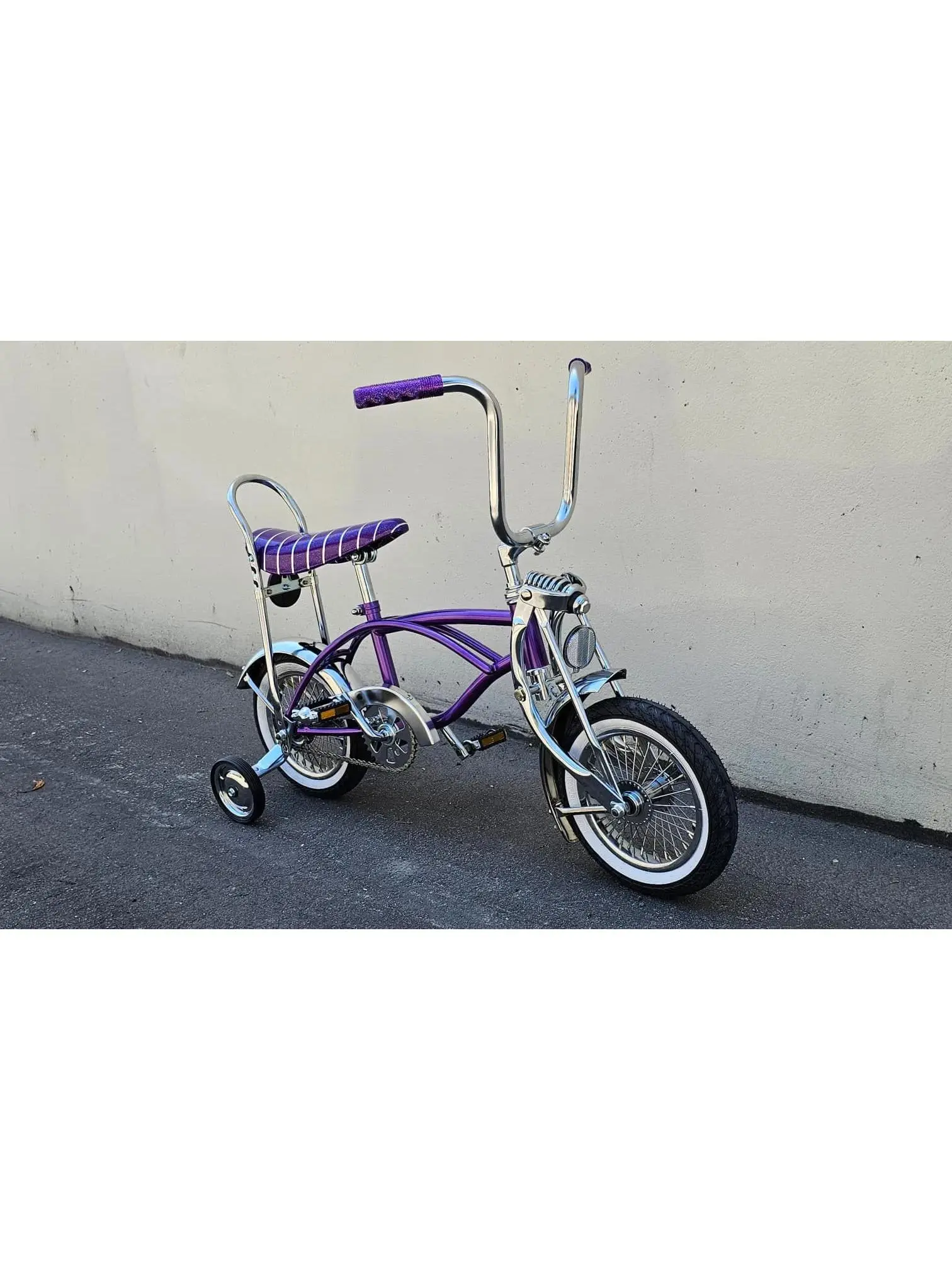 12" OG Lowrider Classic 52 Spoke Bike Purple OG-323