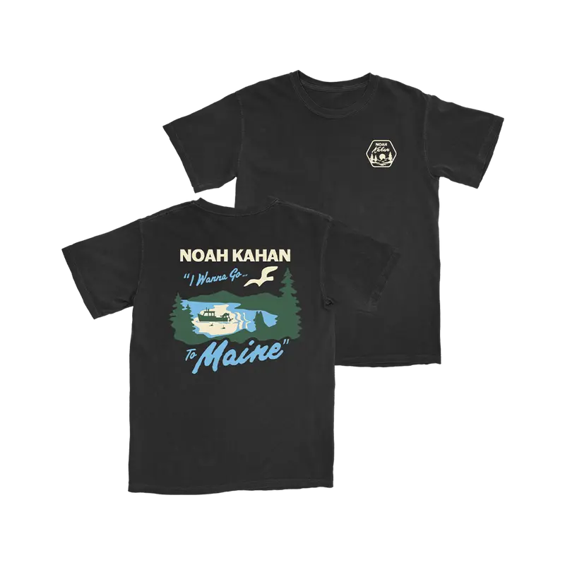 Noah Kahan Comfort Colors 2 Sided Shirt, Maine Fishing Tee, Full Size Option, Stay Ahead of the Game, Y2K, Gift For Indie Folk Pop Music Lovers Vintage 90s Graphic Tees Graphic Streetwear