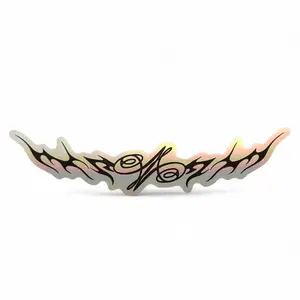 2000s Cybersigilism Missandry Logo Holographic Vinyl Sticker