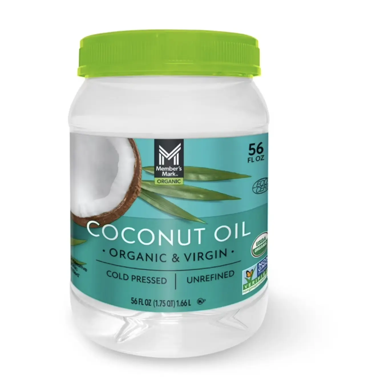 Member's Mark Organic Virgin Coconut Oil, 56oz.