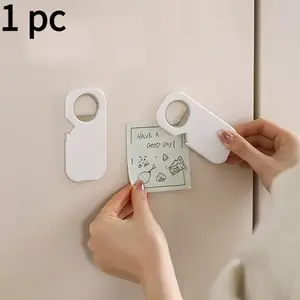Magnetic Bottle Opener, Bottle Cap Opener, 3-In-1 Can Opener, Home Use Beer & Beverage Can Opener, Home Bar Accessories, Easy-To-Use Magnetic Design, Perfect for Daily Convenience